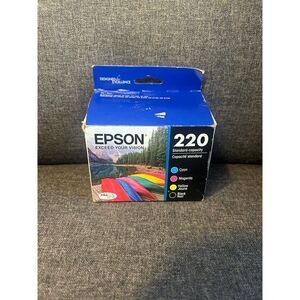 Epson 220 Ink Combo Pack T220120-BCS - NEW SEALED - Expired 09/2024